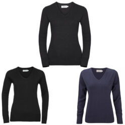 Pullover col V Femme