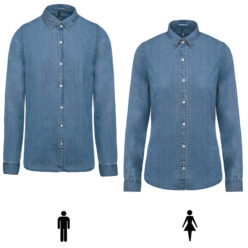 Chemise denim Homme & Femme