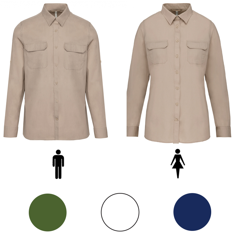 Chemise safari hotsell