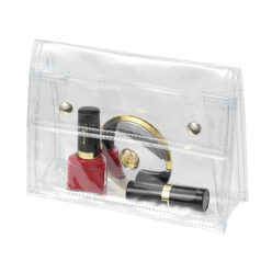 Trousse de toilette transparente