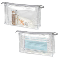 Trousse de toilette transparente