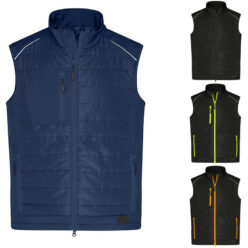 Bodywarmer "hybride"