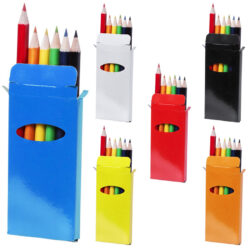 Set de crayons de couleur 6 pièces