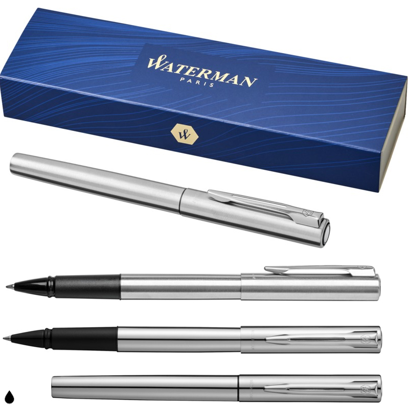 Stylo bille waterman Emblème bleu