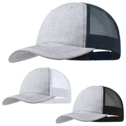 Casquette de 6 panneaux en bi-couleurs